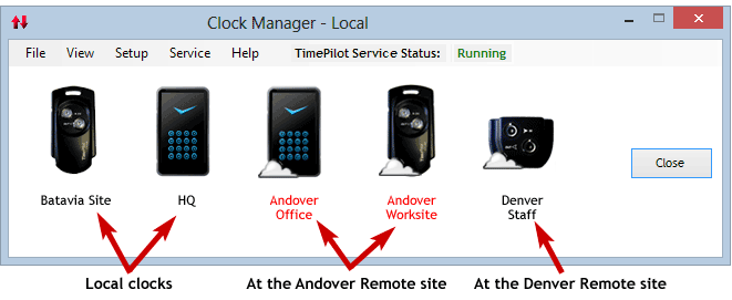 Turniong off TimePilot Services automatic data collection feature enables you to see at a glance which sites have uploaded their data to the Cloud and which have not. 