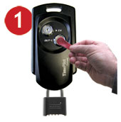 Employees clock in and out with just a tap of an iButton.