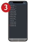 Our smartphone app calculates employee hours right on your phone.